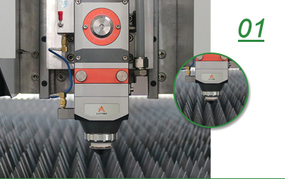 4000w Metal Fiber Laser Cutting Machine With Yaskawa Servo Motor 4000 w metāla šķiedras lāzera griešanas mašīna ar Yaskawa servomotoru