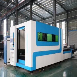 CNC lokšņu metāla šķiedras lāzera griešanas mašīna