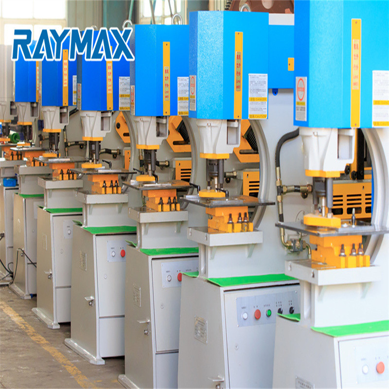 Hidrauliskā kombinētā štancēšanas un griešanas mašīna Hidrauliskā dzelzs strādnieku griešanas mašīna