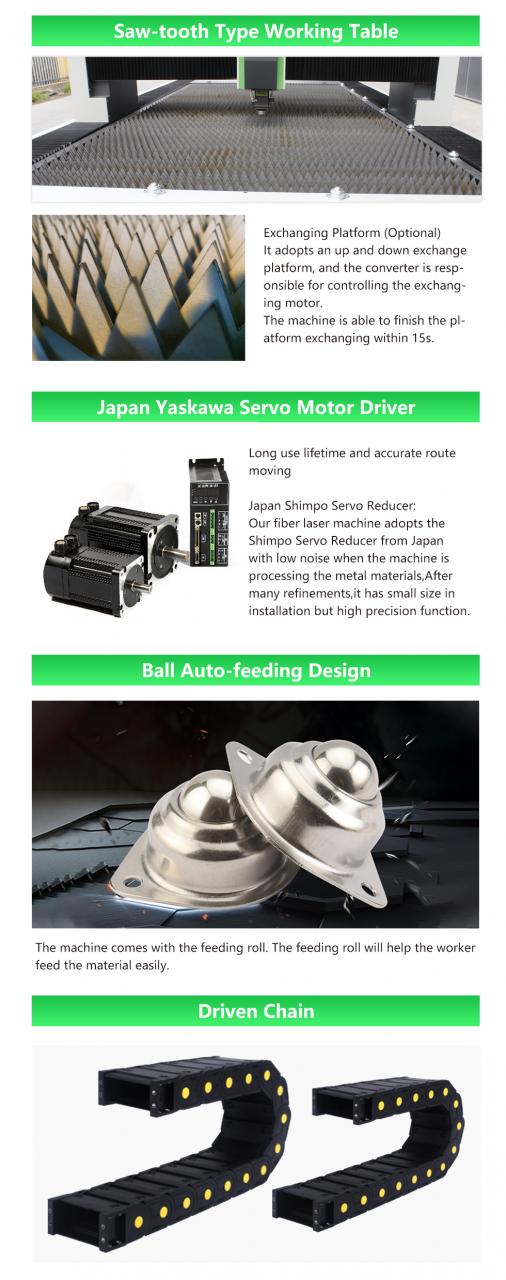 Carbon Iron Aluminum Metal Stainless Steel Cnc Fiber Laser Cutting Machine Oglekļa dzelzs alumīnija metāla nerūsējošā tērauda Cnc šķiedras lāzera griešanas mašīna