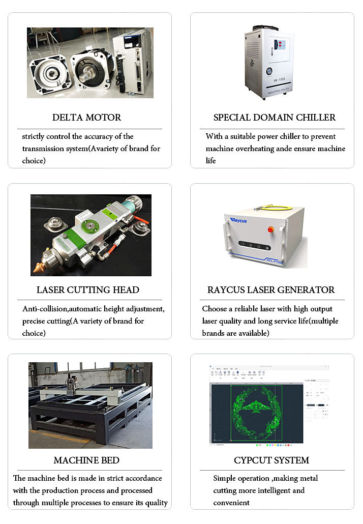 Fiber Laser Plate And Tube Integrated Cutting Machine Šķiedru lāzera plākšņu un cauruļu integrēta griešanas mašīna