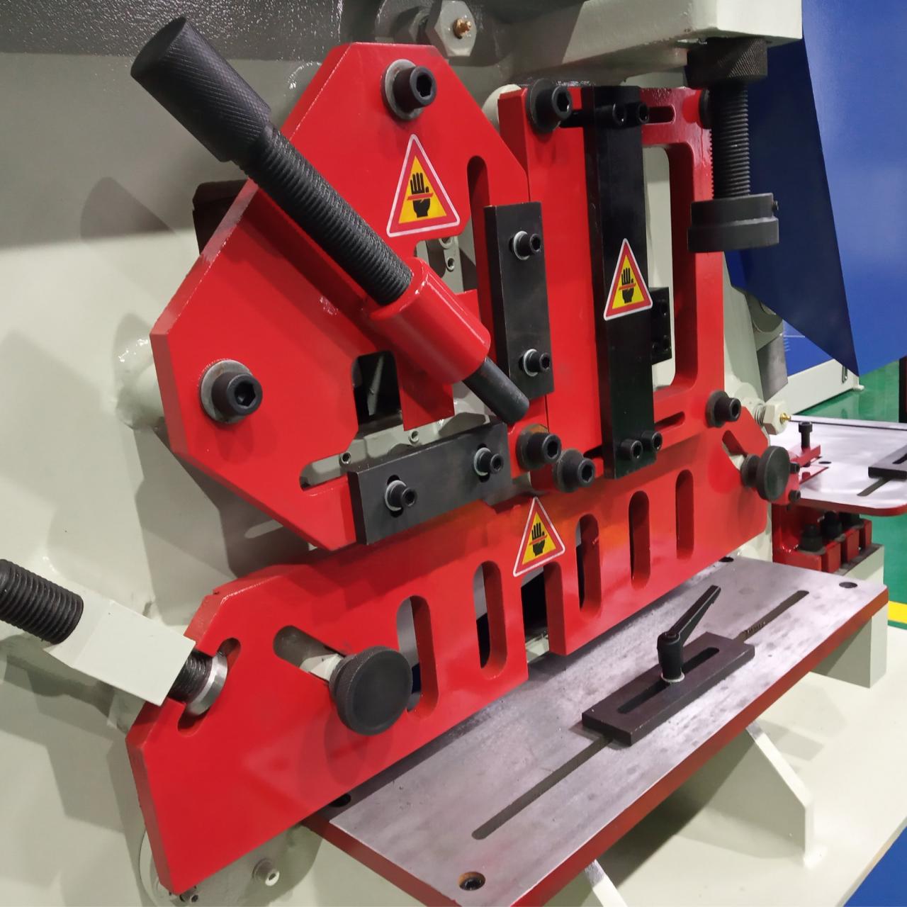 Q35y sērijas hidrauliskā dzelzs griešanas un štancēšanas mašīna