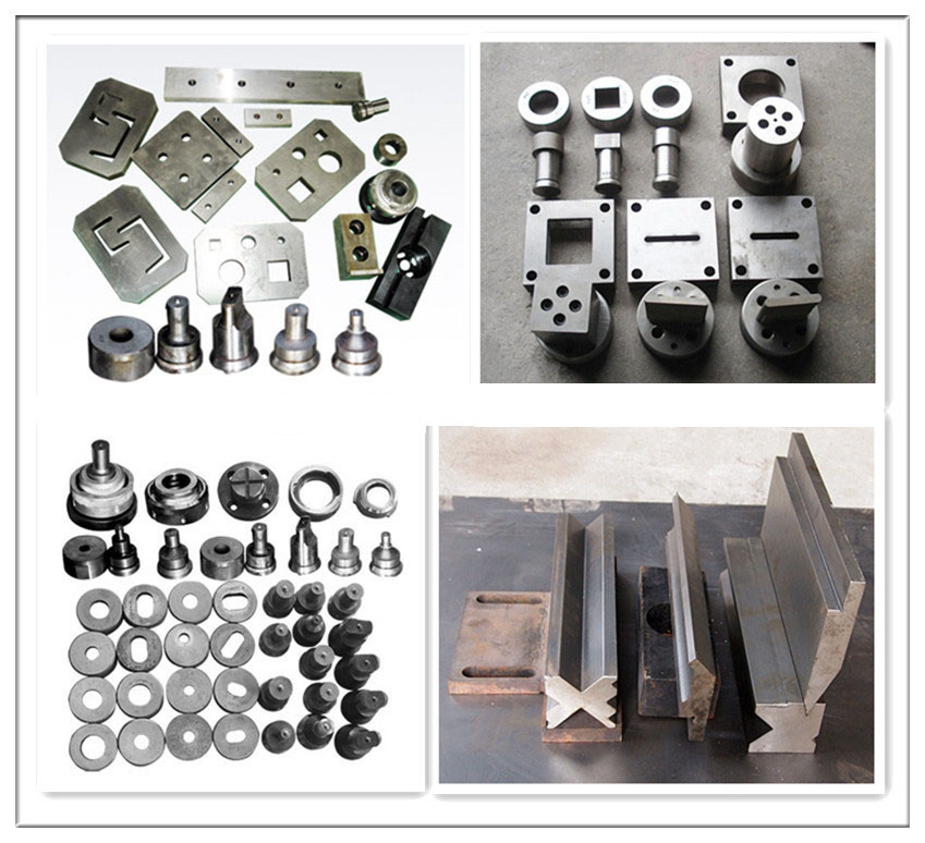Q35y Series Hydraulic Ironworker Shearing And Punching Machine Q35y sērijas hidrauliskā dzelzs griešanas un štancēšanas mašīna