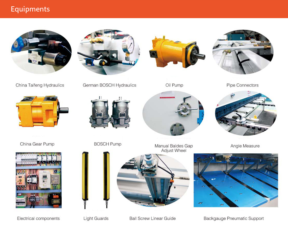 QC11K 10 12 16 mm 3200 4000mm Metal Guillotine Shear CNC Guillotine Shearing Machine QC11K 10 12 16 mm 3200 4000 mm metāla giljotīnas bīdes CNC giljotīnas griešanas mašīna